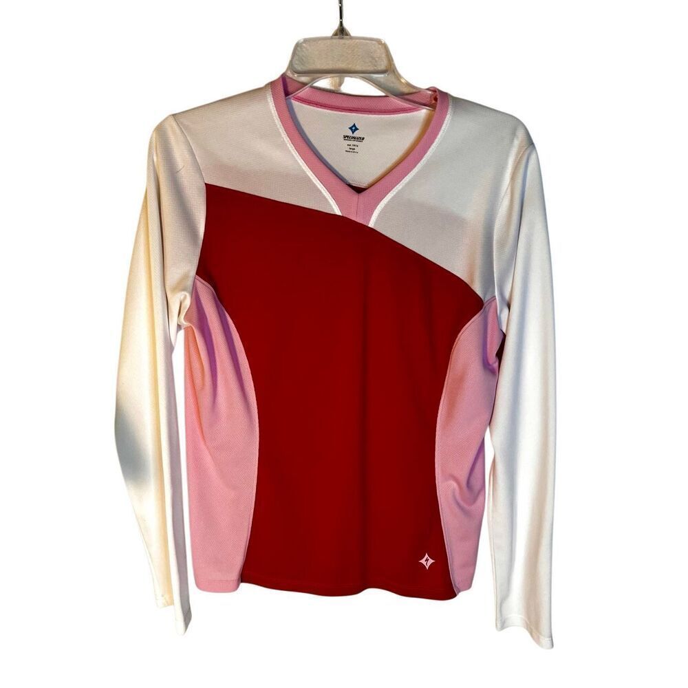 Women's Specialized Stella Jersey Top Long Sleeve Large Pink
